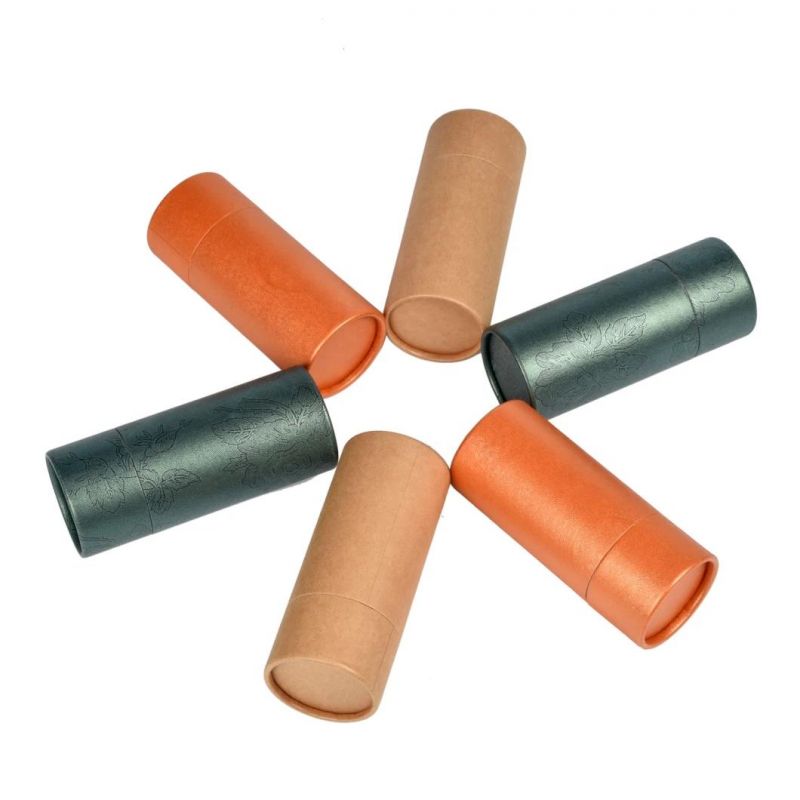 Cosmetic Packaging10ml 15ml 20ml 30ml 50ml 100ml Cardboard Customzied Own Logo Gold Hot Stamping Paper Tube