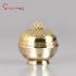 in Stock Empty High-Grade Cosmetic Jars Gold 10g Luxury Gold Plastic Cream Jar for Skin Care