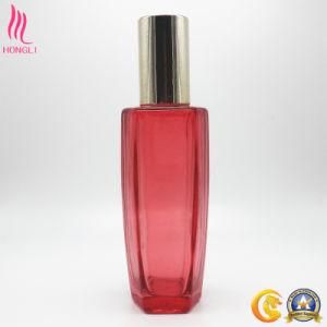 Red Glass Bottle for Refresh Toner