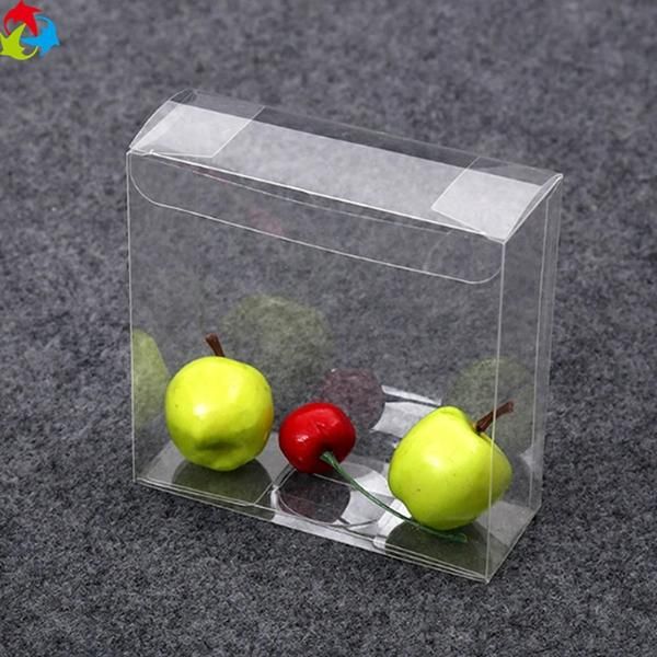 Transparent Cubic PVC Plastic Clear Small Packaging Gift Box