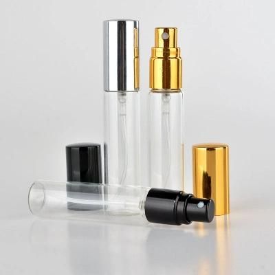 15ml 10ml Refillable Bottles Travel Transparent Glass Perfume Atomizer Empty Small Spray Bottle Toxic Free Safe Drop Ship