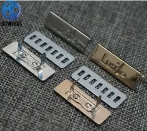 Custom Metal Logo Tag, Metal Brand Plates, Metal Brand Logo Label