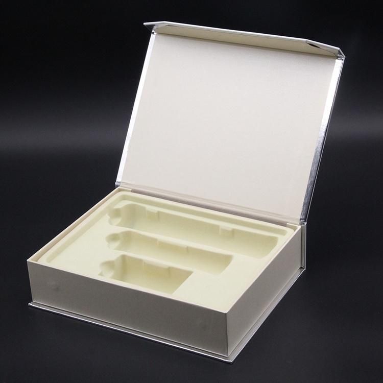 Custom Print Hot Sale Cosmetic Mirror Box Make up Storage Organizer Box USB Flash Drive Packaging Box