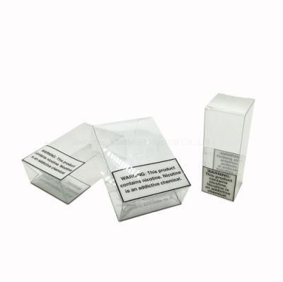 Crash Lock Bottom Clear Printed Custom Plastic Box