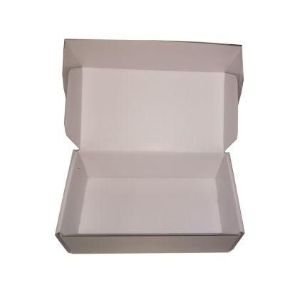 Pure White Tuck Side Corrugated Eco Friendly Paper Gift Packaging Box on Sale