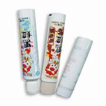 Toothpaste Laminated Tube with Screw Strip Screw on Cap