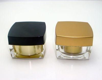 Clear Cosmetic Jar for Cream and Lotion