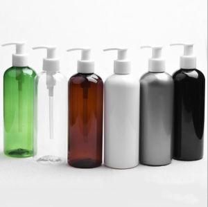 300ml Pet Plastic Round Shoulder Lotion Shampoo Shower Gel Packing Bottle