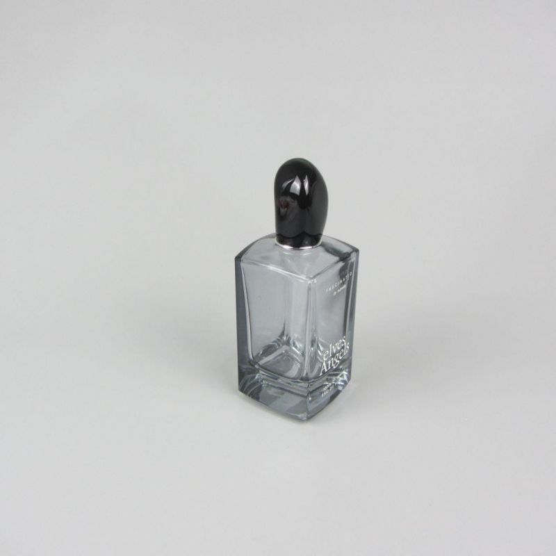 Free Sample 100ml Spray Perfume Empty Crimp Glass Bottle