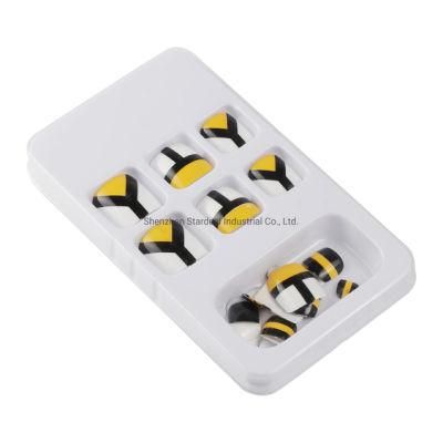 Custom Blister Insert Packaging Clear False Nail Plastic Tray