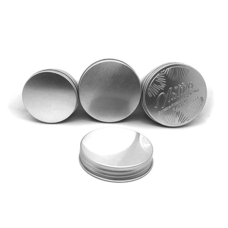 10g 15g 30g 50g 60g 100g 120g 150g 200g 250g Cosmetic Aluminum Tin Jar for Hand Face Cream