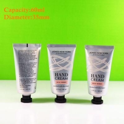 60ml Cosmetic Laminated Tubes for Hand Cream with Octagonal Cap