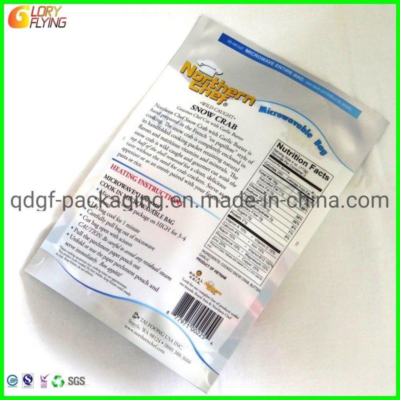 Bio-Degradable Stand up Zipper Plastic Food Packaging Bag