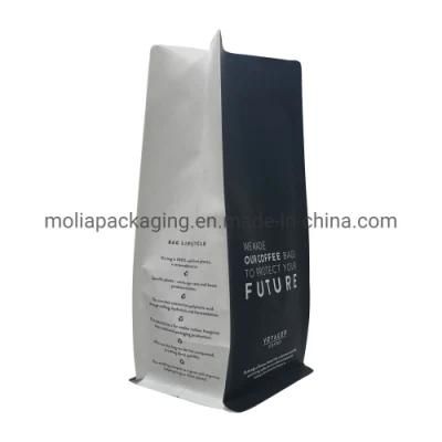 High Quality Eco Friendly Plastic Packaging Bags Customized Stand up Pouch Coffee Bean Bags with Zipper and Valve