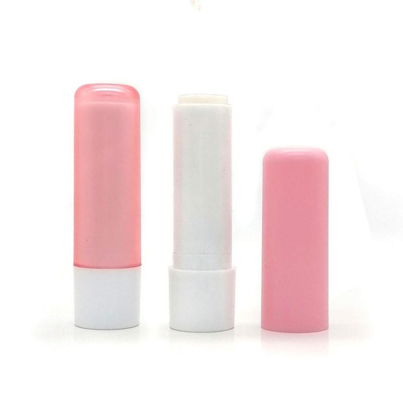 Round Lipbalm Container Color Frosted 5g Lip Balm Tube