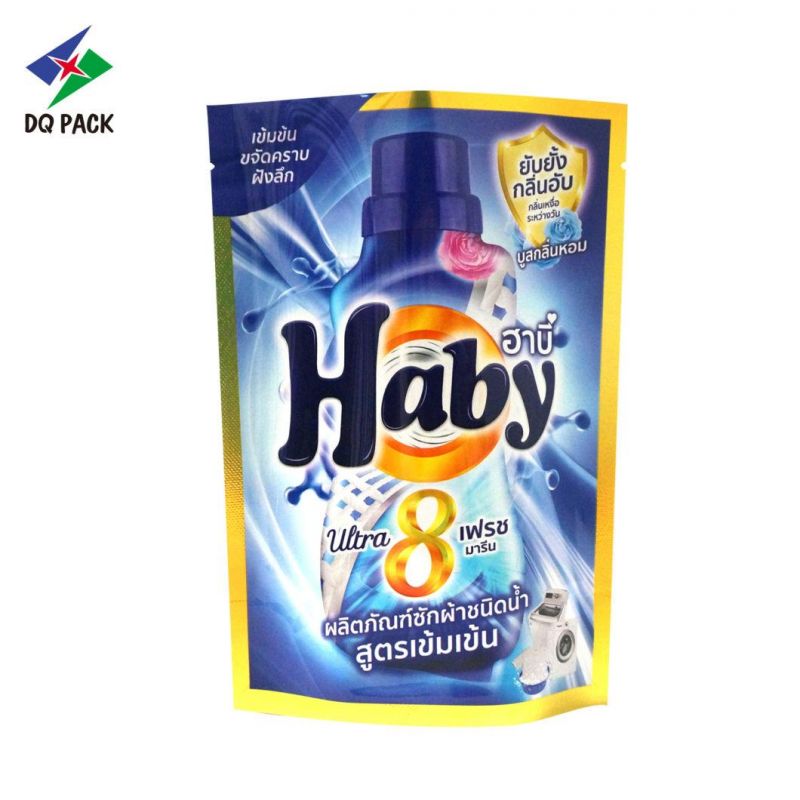 Customized Printing Stand up Pouch for Wash Detergent Plastic Packaging