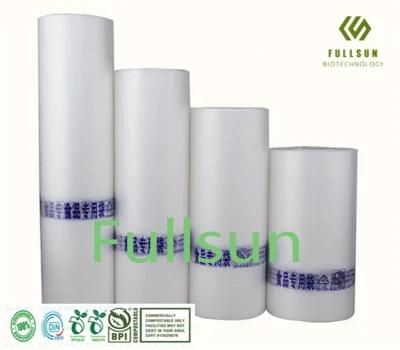 100% Biodegradable Food Packaging Bag Supermarket Rollbag Custom Printed Shopping Compostable Plastic Bag