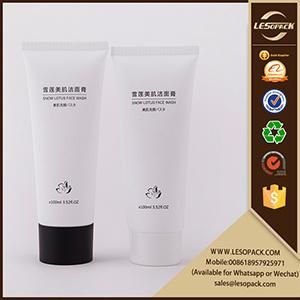 100ml Frosted White LDPE Plastic Cosmetic Packaging Tube with Professional Technical Support for Moisturizing Ampoule