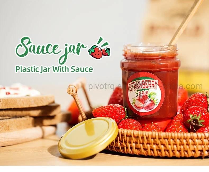 160ml Food Grade Plastic Jam Bottles Sauce Bottle Honey Package Bottle