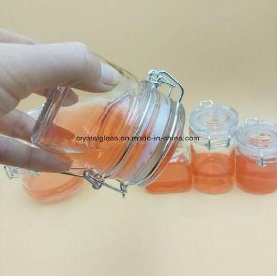 Airtight Glass Decorative Jar with Lid/Food Storage Containers