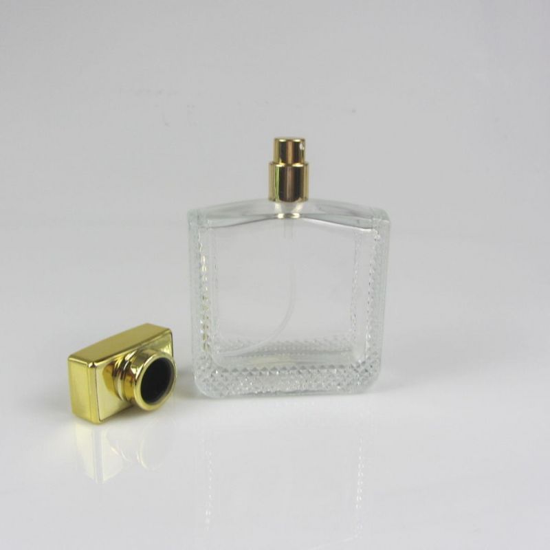 Luxury Clear Empty Glass Perfume Bottle with Packaging