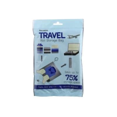 Travel Compression Bag with Handy Pump for Saving Clothing