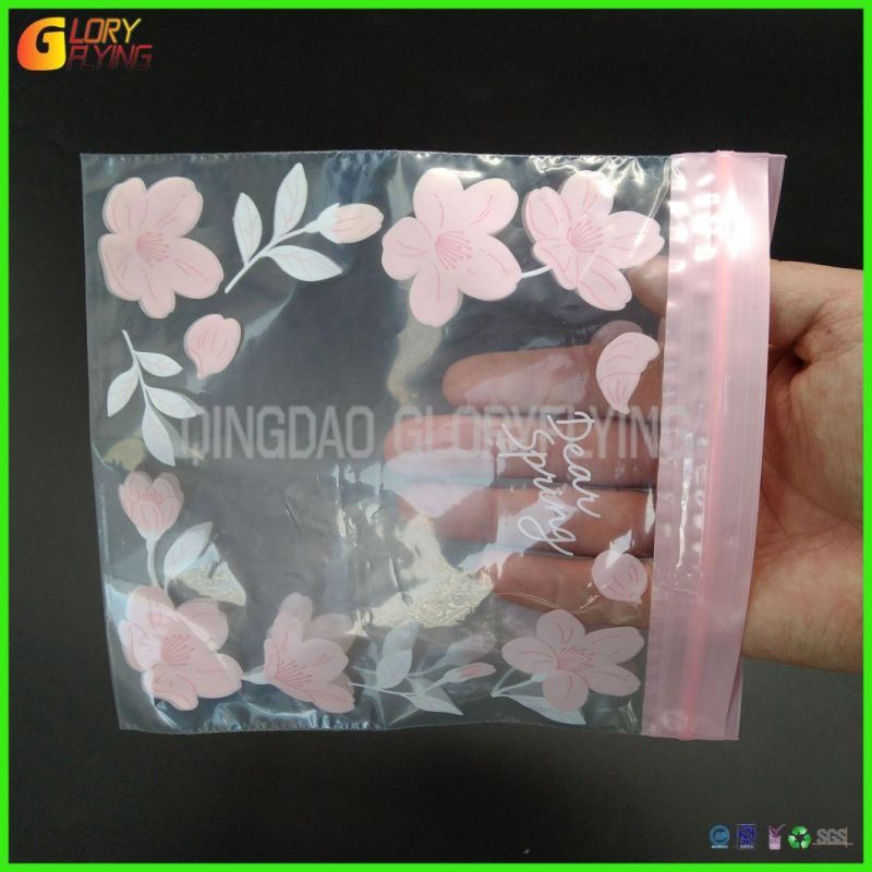 Semi-Transparent Tobacco Bag, Sealed Zipper Tobacco Bag