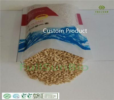 Biodegradable Food Packaging Bag Compound Three Side Sealing Custom Compostable Freezer Vacuum Plastic Bag