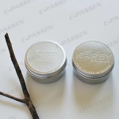 China Supply Small Round Aluminum Jar Metal Can Gift Box