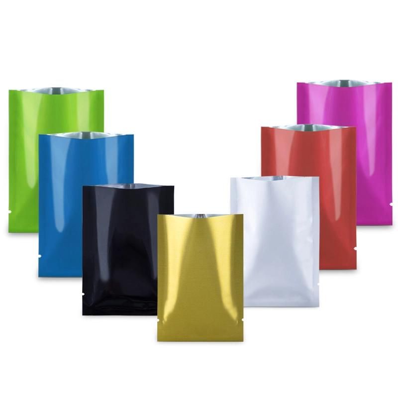 Custom Printed Recyclable Kraft Paper Aluminium Foil Heat Seal Bag Food Packaging Pouch Bag