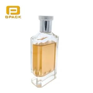 Glass Cologne Bottle with T Aluminum Material Cap Small Capacity Empty Perfume Spray Bottles Cosmetic Container Perfume Free Sample Bottle