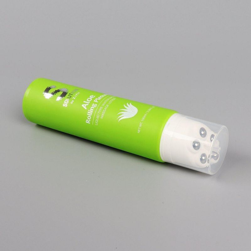 Hot Selling Five Roller Balls Cosmetic Stainless Roll Massager Tube for Body Relieve Pain Products