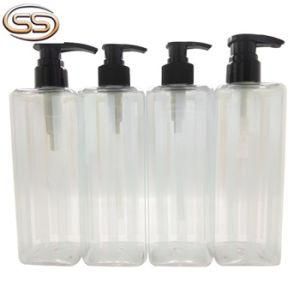 New Design and New Product Beautiful Square Shampoo and Body Wash Bottles