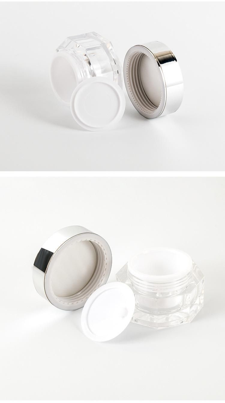 15g 30g Acrylic Transparent Cream Jar