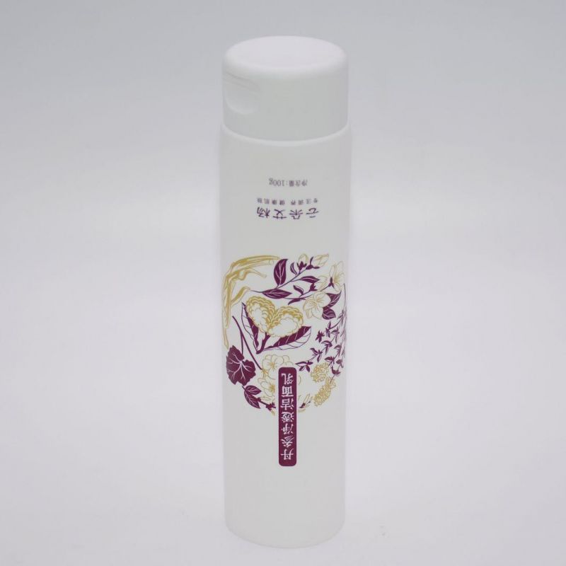 Recyclable Gentle Milk Cleanser PE Matt Surface Cosmetic Packaging Tube