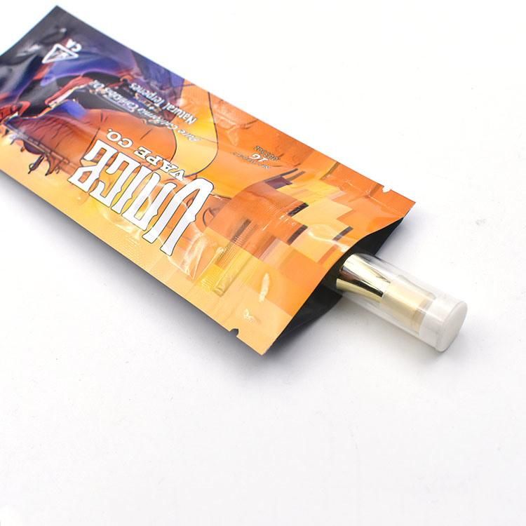 Custom Printed Zip Lock Mylar Smell Proof Bags for Atomizer Cartridge Packaging