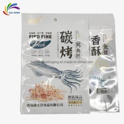 Food Use Stand up Resealable Plastic Packaging Bag