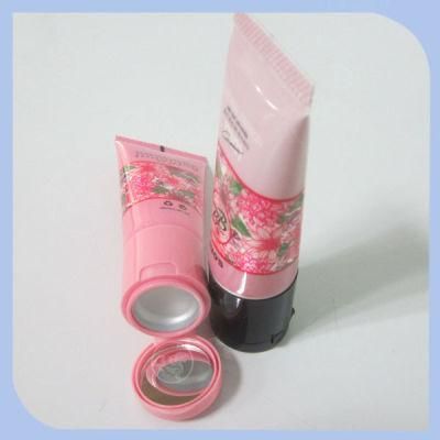 2 in 1 Cosmetic Tube with Mirror Cap for Bb Cream