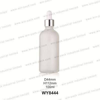 100ml Direct Factory Clear or Frosted Glass Dropper Bottle with Pipette for Serum