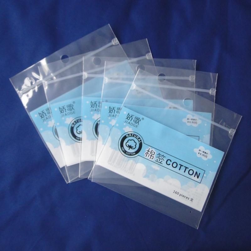 Custom Matte Print PE Zip Lock Frosted Plastic Packaging Bag for Clothes