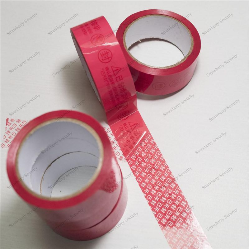 Pet Security Packing Tape Anti-Counterfeiting Carton Tape Bag Tape