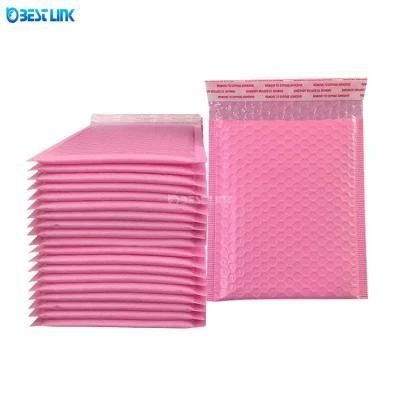 Hot Selling Premium Co-Extruded Bubble Mailing Bags Custom Size Pink Poly Bubble Mailers Plastic Wrapping Bag Padded Envelopes