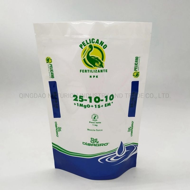 500g Recyclable Fertilizer Packing Bag Fertilizer Bag Mylar Zipper Bag