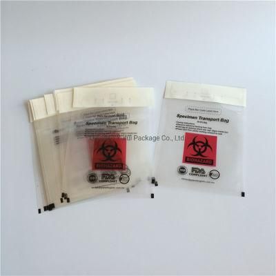 6&quot; X9&quot; 95kpa Specimen Bags with Document Pouch