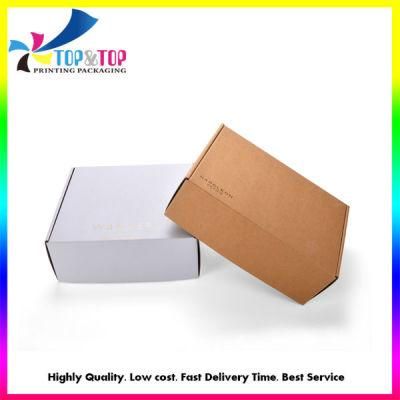 Factory Price Custom 4 Color Printing Garment Shoes Packaging Paper Shipping Aircraft Corrugated Mailer Carton Box Cheap