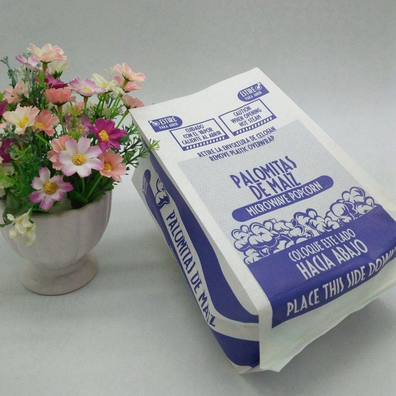 Custom Printed Microwave Popcorn Packaging Bags Factory