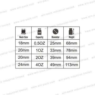 4oz 2oz 1oz 0.5oz Boston Glass Dropper Bottle