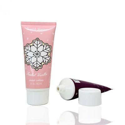 Custom Printing Plastic Empty Hand Cream Tube Cosmetic Packaging Tubes