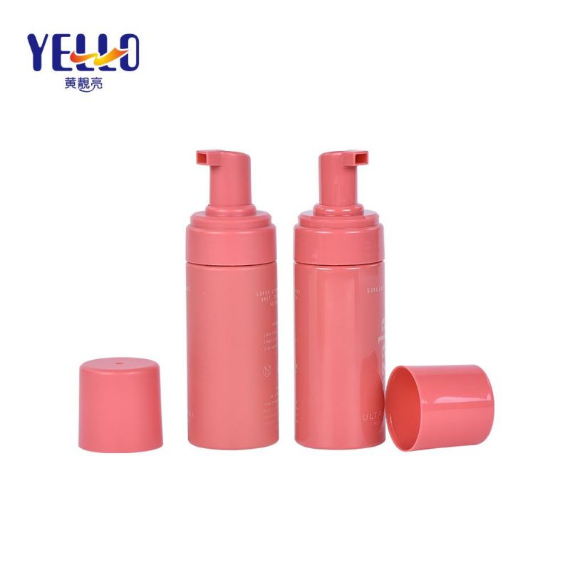 OEM 100ml 120ml 150ml 200ml 250ml Green Pink Red Foaming Face Wash Bottle