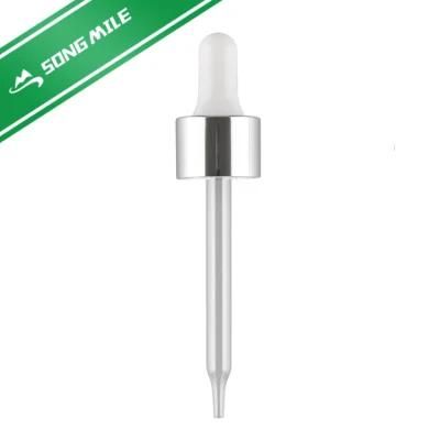 Rubber Dropper with Glass Dropper Cap, Child Proof Dropper